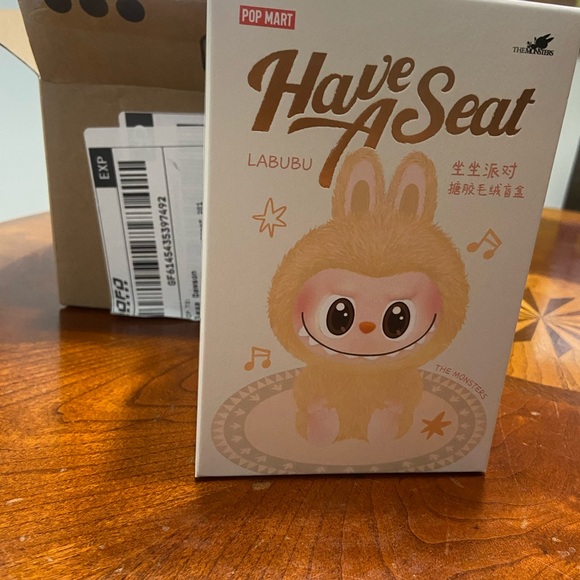 POP MART Accessories - AUTHENTIC NEW Sealed Bag Pop Mart Labubu Confirmed Have a Seat Series - Zizi ✨💜